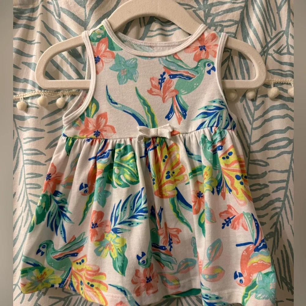 Toddler Tropical Dress Trio